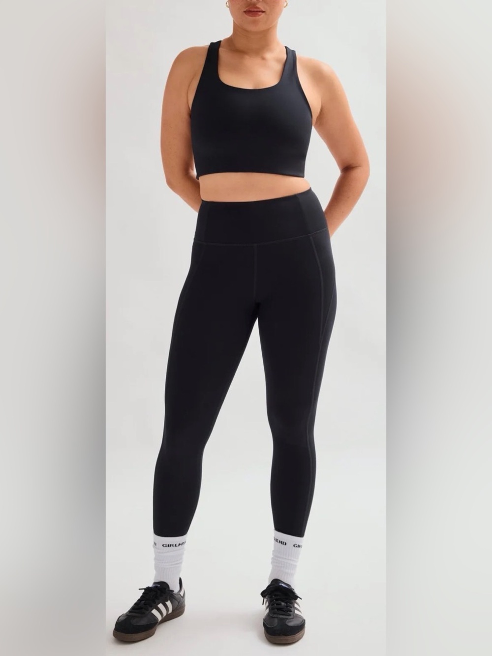 Girlfriend Collective Compressive High-Rise Legging, Black, sz S